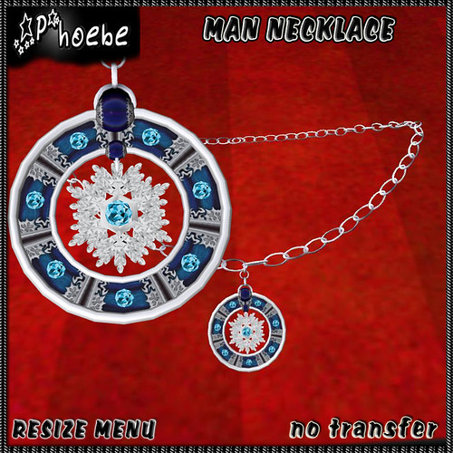 $10l ~ *P*  Ice Times ~Man Necklace~