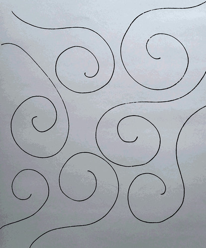Swirls (Digital Woodcut) by randubnick