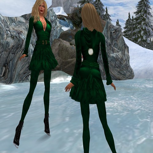 Paris Metro Couture_ Cashmere Skating Outfit- Holly by Paris Metro Couture