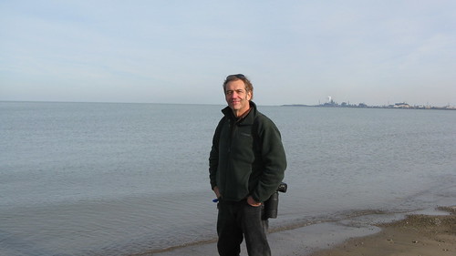 Anthony C with Lake Michigan in the background.  Hammond Indiana.  Sunday, November 25th, 2012. by Eddie from Chicago