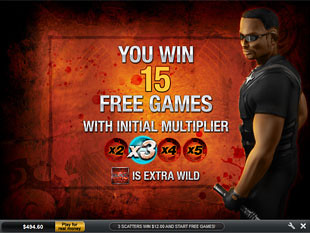 free Blade free spins feature