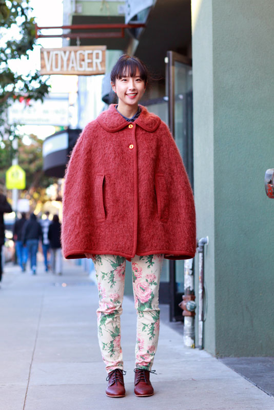 emiko street style, street fashion, women, San Francisco, Valencia Street, 
