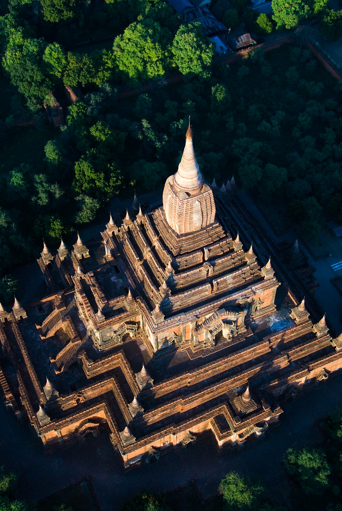 Bagan Hot Air Balloon View