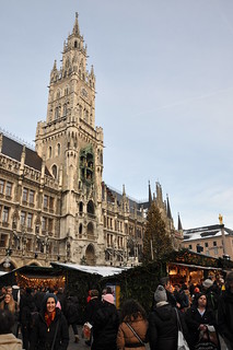 Christmas market at Marienplatz