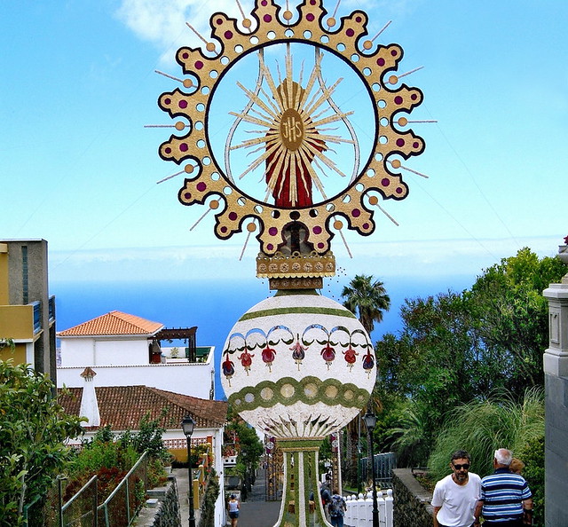 Corpus Christi Arc, Villa de Mazo. Image Patronato Turimo La Palma