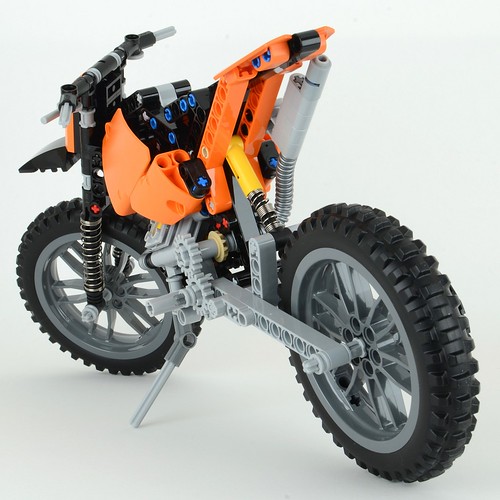 Udvalg nylon forklædning LEGO 42007 Motorcross bike review | Brickset