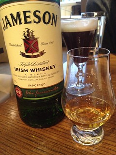 Jameson Irish Whiskey and Irish Coffee