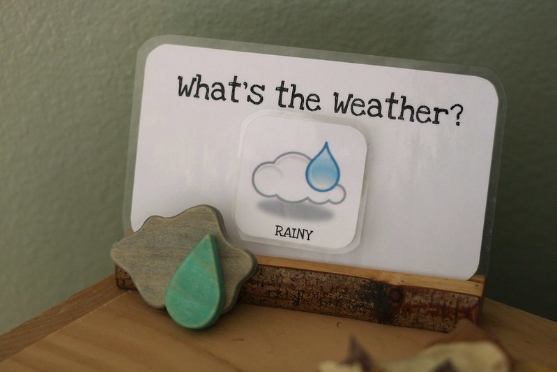 our home school weather lesson