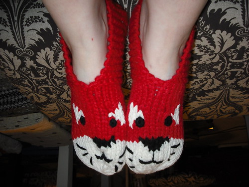 new knit slippers