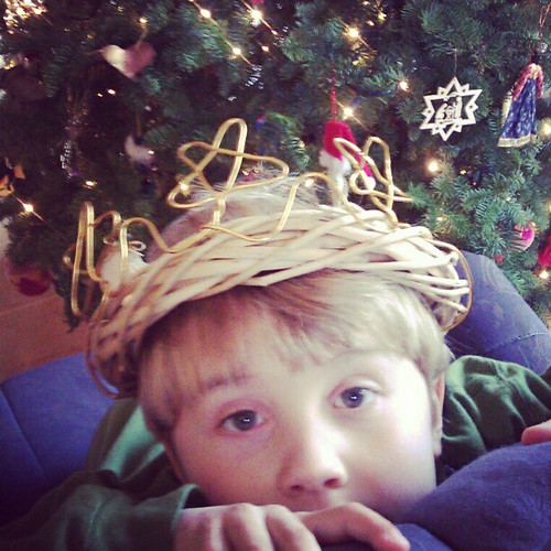 Star Boy crown for Santa Lucia Day