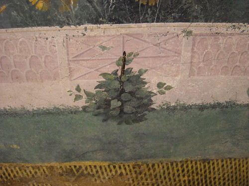 The Garden Painting of the Villa of Livia at Prima Porta in Rome (30-20 BC) - Archaeological Museum Palazzo Massimo - Rome