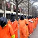 Guantánamo protestors outside FBI HQ