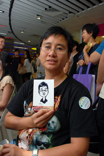 digital live caricature sketching for iCarnival (photos) - Day 1 - 103