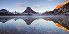 Sunrise Two Medicine Lake by Daryl L. Hunter - The Hole Picture