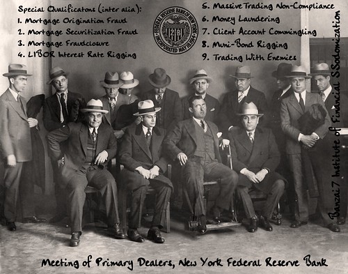 ARCHIVE PHOTOGRAPH NY FED PRIMARY DEALERS by Colonel Flick/WilliamBanzai7