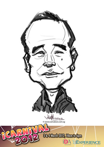 digital live caricature for iCarnival 2012  (IDA) - Day 1 - 54
