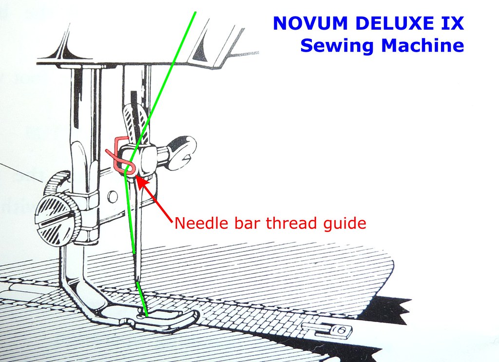01 - Needle Bar Thread Guide - Broken (Jan 2013)