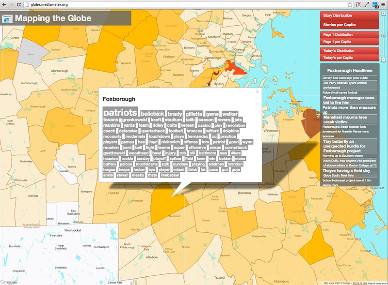 Foxborough - Mapping the Globe: Screenshots