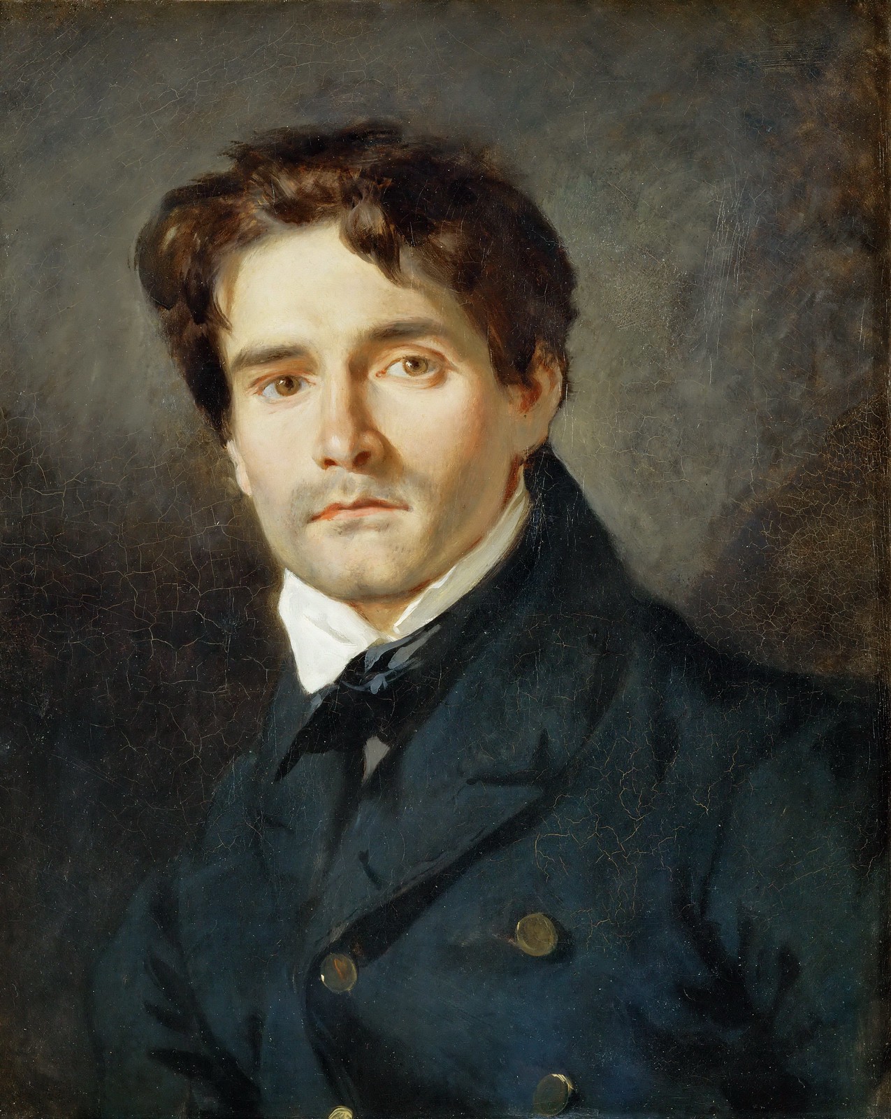 Léon Riesener by Eugène Delacroix, 1835