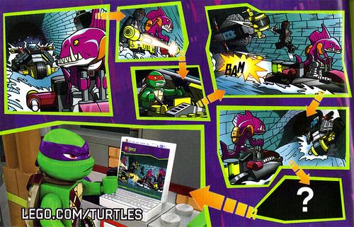 LEGO Teenage Mutant Ninja Turtles :: "Stealth Shell in Pursuit" ; manual iii (( 2013 ))