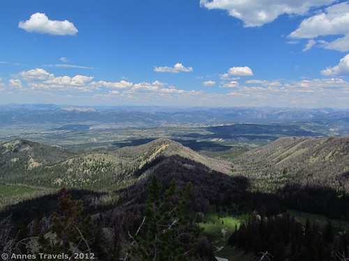 The Absaroka Range from Mount Leidy, Bridger-Teton National Forest, Wyoming