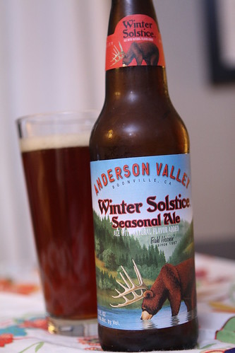 Anderson Valley Brewing Company Winter Solstice Seasonal Ale
