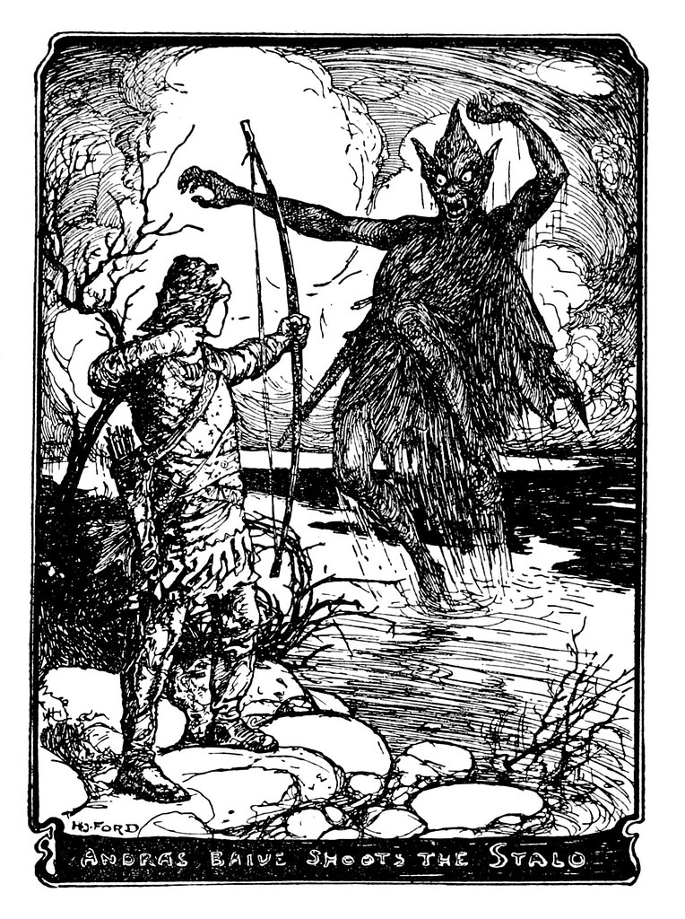 Henry Justice Ford - The orange fairy book edited by Andrew Lang , 1906 (illustration 12)
