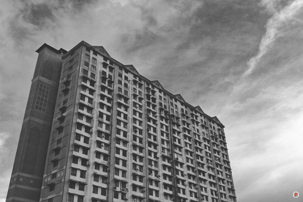 Black & White Building 2