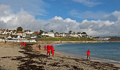Gyllyngvase Beach, Falmouth, Christmas Day 2012