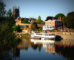 River scene at Worcester