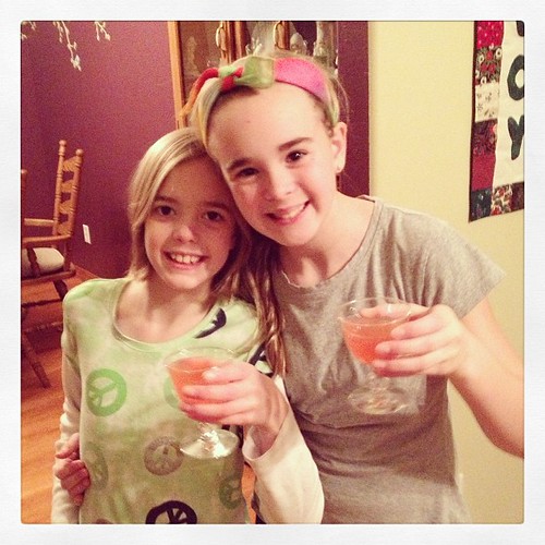 How lucky are we to welcome in the new year with these two cuties!?! #cherrylimeade #2013begins