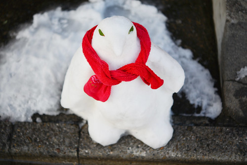 Japan snow man