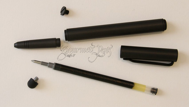 BIGiDESIGN Solid Titanium Pen + Stylus Taken Apart