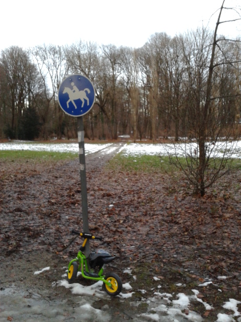 Visita a Múnich: mini bici en el jardín inglés