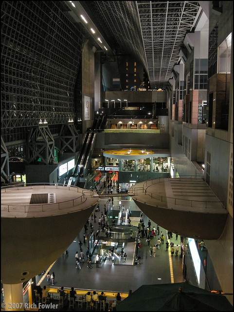 Inside Kyoto Station