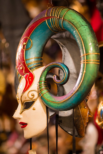 Twi'lek (Harlequin Carnival Mask), Venice by flatworldsedge