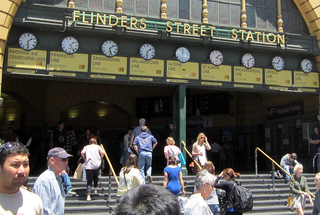 Flinders Street clocks