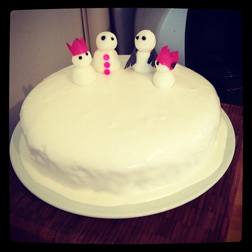Achievement unlocked: respectable looking Christmas cake :)