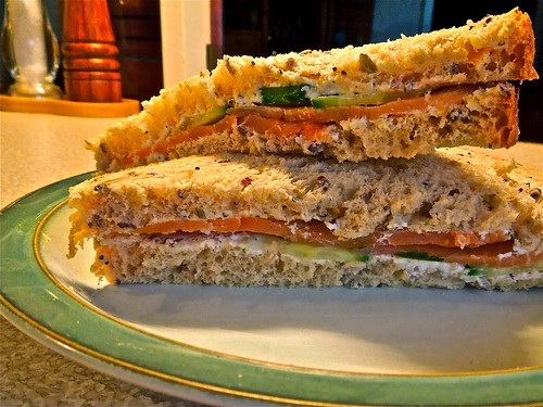 Smoked Salmon Sandwich ....(363/366) by Irene.B.