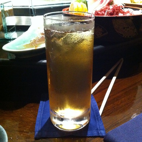 Sumire Ice Green Tea @ Sumire Japanese Restaurant 