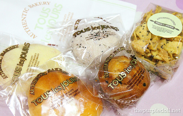 Breads from Tous Les Jours SM North Edsa The Block