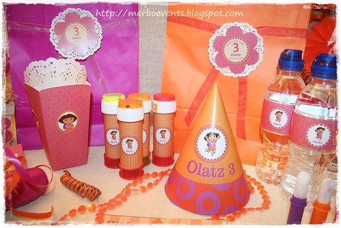 Kit de fiesta imprimible Dora 2. Merbo Events