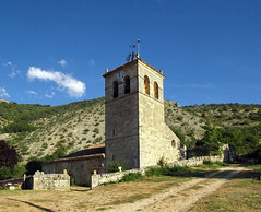Bañuelos del Rudrón (Burgos). Iglesia de San Esteban Protomártir