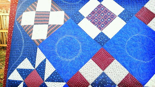 quilt of valor by CampFollowerBagLady