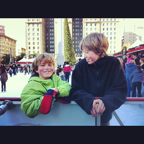 Holiday skating at union square. by frank.leahy