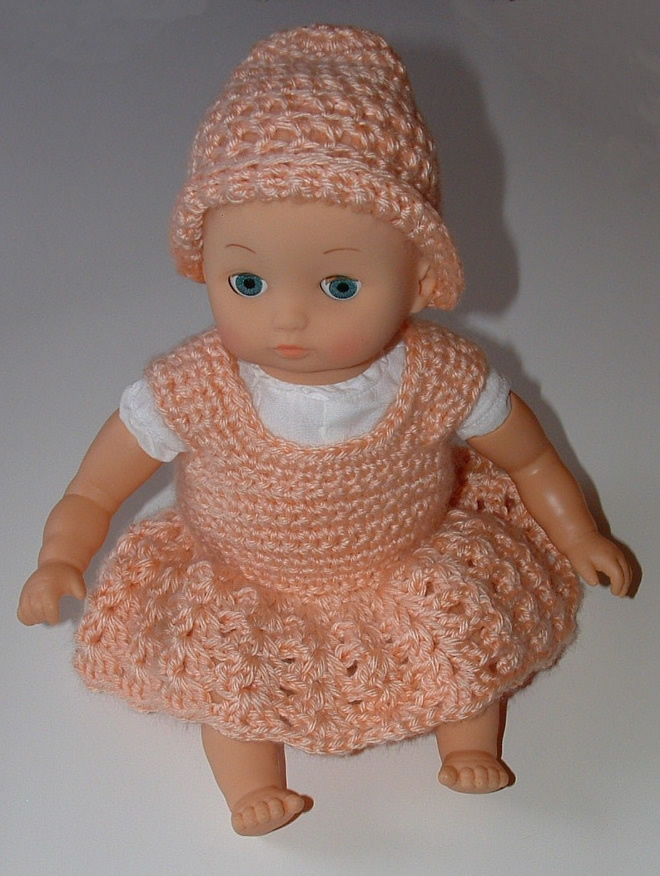 free crochet doll clothes patterns for 14 inch dolls