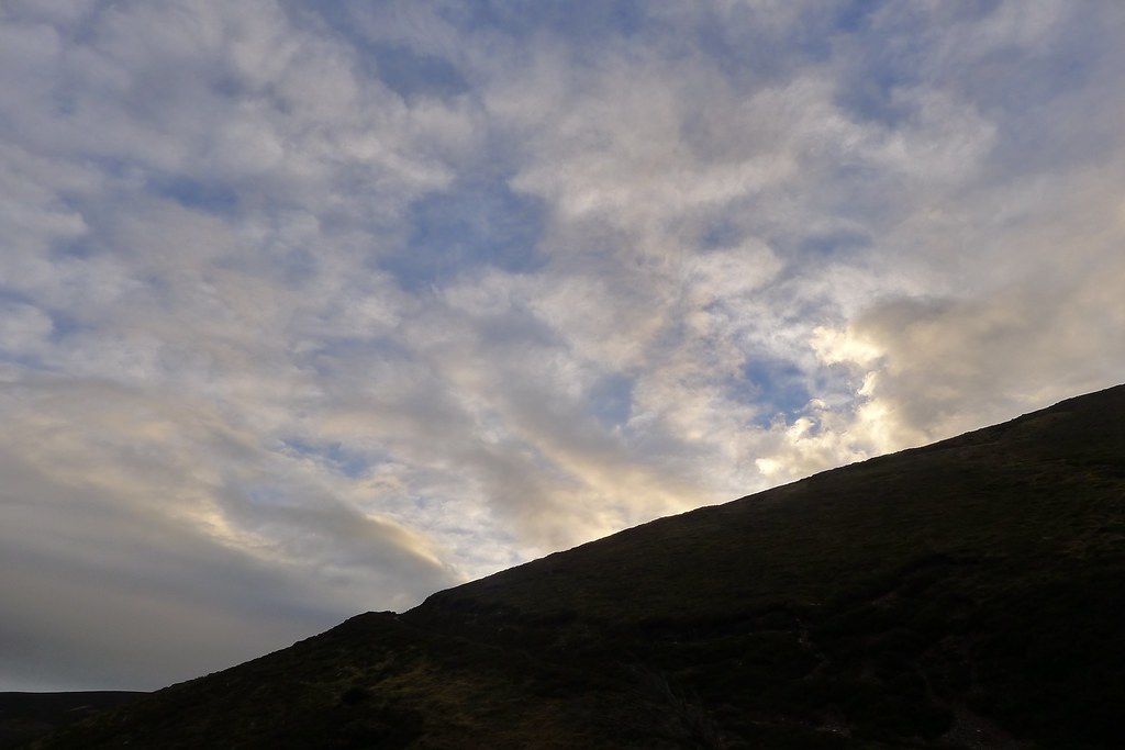 Blue Skies Appearing Over Glen Ernan