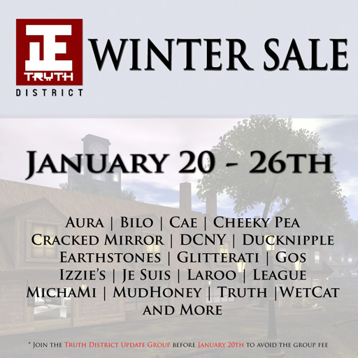 Truth District Group Exclusive Winter Sale