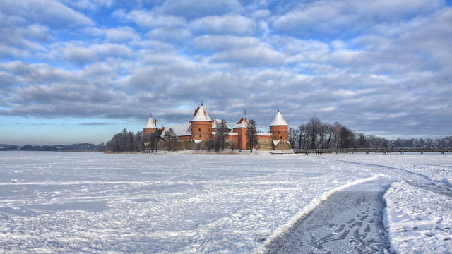 0336 - Lithuania, Trakai, Castle HDR