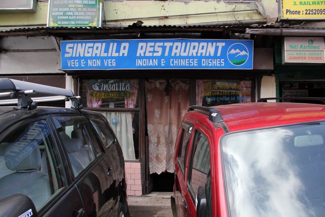 Singalila Restaurant, Darjeeling, India